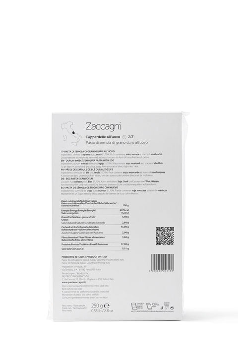 Pappardelle all'Uovo