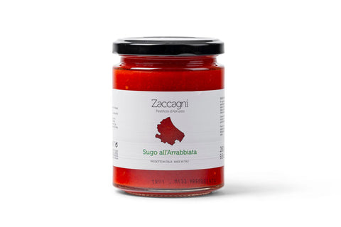 Zaccagni sugo all'arrabbiata