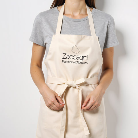 Grembiule da cucina con logo ricamato Zaccagni